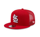 St. Louis Cardinals New Era Red Team On-Field Replica Mesh Back Snapback Hat