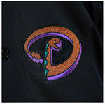 MLB Authentic Arizona Diamondbacks Randy Johnson Mitchell & Ness Cooperstown Collection Button up Jersey- Black