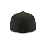 Houston Astros 59FIFTY Black on Black New Era Fitted Hat- Black
