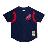 Cleveland Indians Omar Vizquel 2004 Mitchell & Ness Cooperstown Collection Button Up Jersey