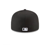 Pittsburgh Pirates New Era Basic 59FIFTY Fitted Black and White Hat