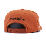 Texas Longhorns “T” Mitchell&Ness SnapBack Hat- Burnt Orange
