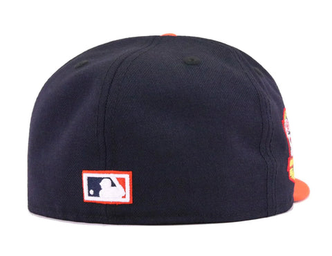 Houston Astros MLB New Era 59FIFTY Cooperstown Collection Fitted Cap Hat 7  3/8