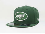 New York Jets NFL New Era 59FIFTY On Field Fitted Hat- Green