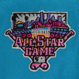 Pittsburgh Pirates NEW ERA 59FIFTY Aux Pack Solo 2006 ALL STAR GAME PATCH HAT- LIGHT BLUE, ORANGE, PINK