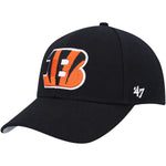Cincinnati Bengals ‘47 Brand Black MVP StrapBack Hat