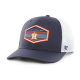 MLB Houston Astros '47 Navy/White Burgess Trucker Snapback Hat