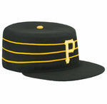 Pittsburgh Pirates Authentic NEW ERA MLB Fitted Hat "Pillbox" Stripe 2017