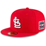 St. Louis Cardinals New Era Side Patch 2006 World Series 59FIFTY Fitted Hat - Red