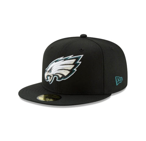 Philadelphia Eagles New Era 59FIFTY BLACK Fitted Hat