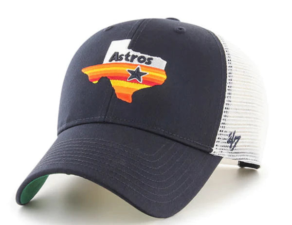 Men's '47 Navy Houston Astros 1984 Logo Cooperstown Collection Clean Up  Adjustable Hat