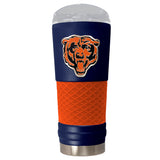 Chicago Bears Blue 24oz. Powder Coated Metal Logo Travel Mug