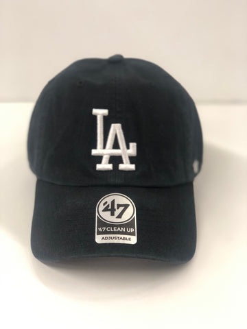 Los Angeles Dodgers 47’ Brand White logo Clean Up hat