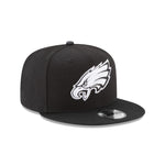 Philadelphia Eagles BLACK/WHITE New Era 9FIFTY SnapBack