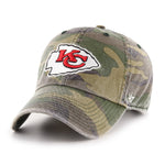 Kansas City Chiefs CAMO ‘47 Brand Clean Up Cap