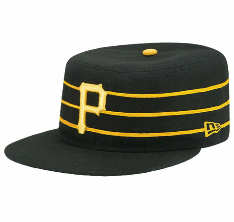 Pittsburgh Pirates Authentic NEW ERA MLB Fitted Hat "Pillbox" Stripe 2017