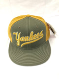 New York Yankees Gold Cooperstown Collection Fitted Hat
