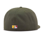 Los Angeles Angels “California Angels”  Olive New Era 59Fifty Fitted