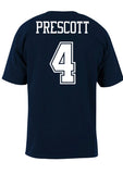 Dallas Cowboys Dak Prescott #4 Navy NIKE T-Shirt