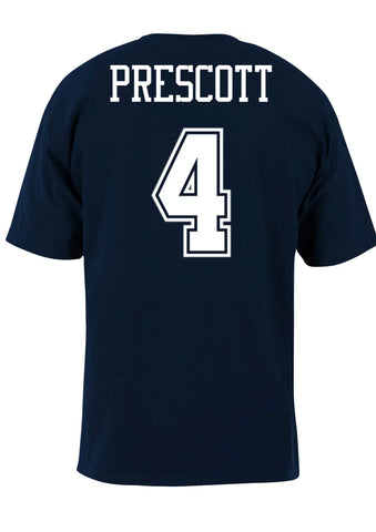 Nike Men's Dallas Cowboys Dak Prescott #4 Atmosphere Grey Game