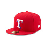 Texas Rangers New Era Authentic Collection On-Field Alternate 59FIFTY Fitted Hat - Red