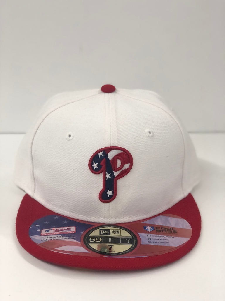 Philadelphia Phillies 2023 JULY 4TH STARS N STRIPES Fitted Hat