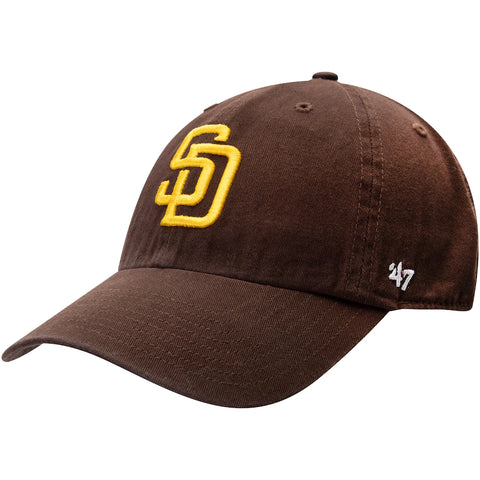 San Diego Padres '47 Brown Clean Up Adjustable Hat
