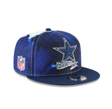 Dallas Cowboys 2022 New Era 9FIFTY Ink Sideline SnapBack - Blue