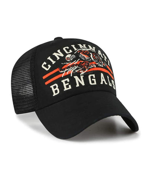 47 Brand Bengals Highline Clean Up Trucker Snapback Hat - Men's