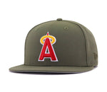 Los Angeles Angels “California Angels”  Olive New Era 59Fifty Fitted