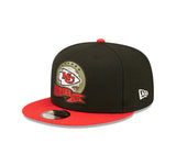 Kansas City Chiefs 2022 Salute to Service 9FIFTY Adjustable Hat