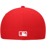 San Diego Padres New Era 59FIFTY Fitted Hat- RED