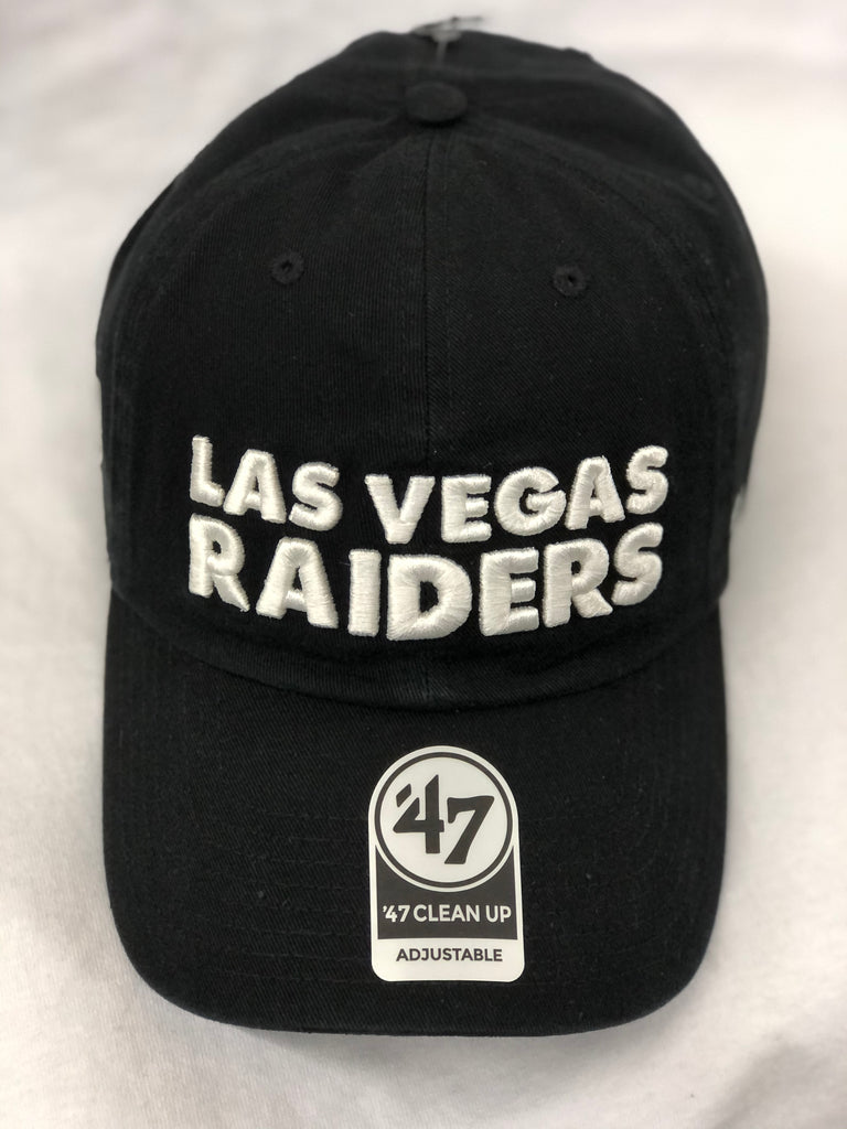 Las Vegas Raiders BLACK '47 Brand Clean Up Cap – All American