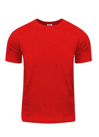 Red “Shaka Active” Plain T-Shirt