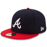 Atlanta Braves New Era Home Authentic Collection On-Field 59FIFTY Fitted Hat
