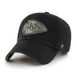Kansas City Chiefs Black and Olive ‘47 Brand Clean Up Cap