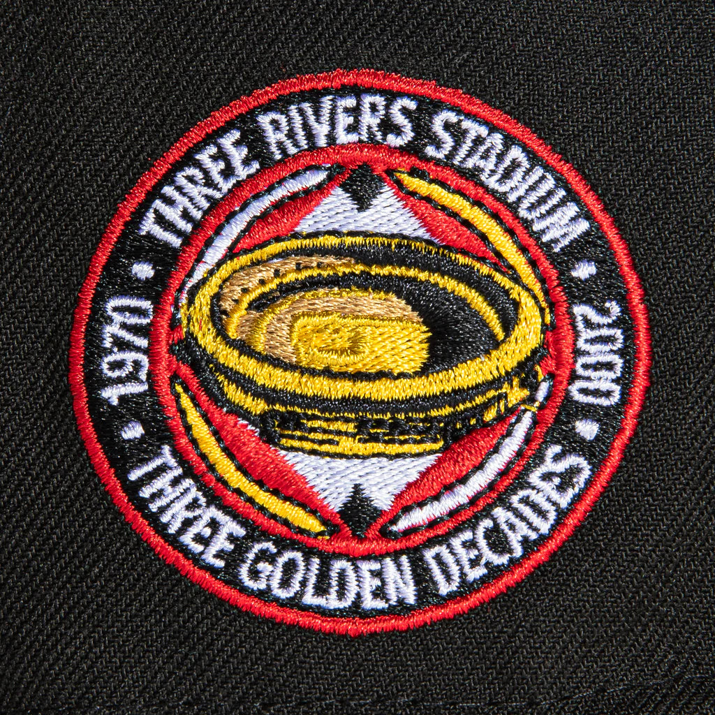 Three Rivers Ca Patch Pittsburgh Pirates Three Rivers Stadium Patch New Era 59FIFTY Fitted H ...