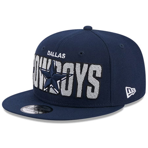 Dallas Cowboys New Era 2023 NFL Draft Day SnapBack Hat- Navy
