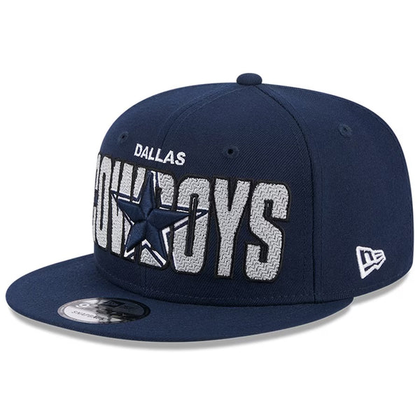 Dallas Cowboys New Era 2023 Sideline 59FIFTY Fitted Hat - Gray/Navy - NEW