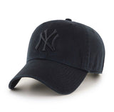 New York Yankees “BLACK” ‘47 Brand Clean Up Cap