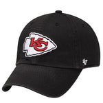 Kansas City Chiefs Black ‘47 Brand Clean Up Cap